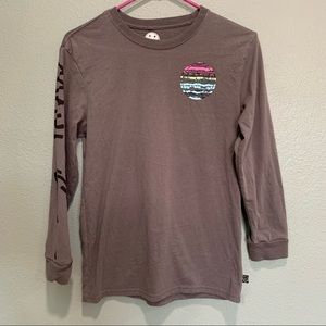 Maui and Sons | Womens long sleeve grey shirt
